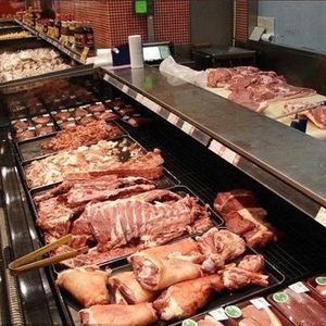 【超市猪肉展示盘价格】最新超市猪肉展示盘
